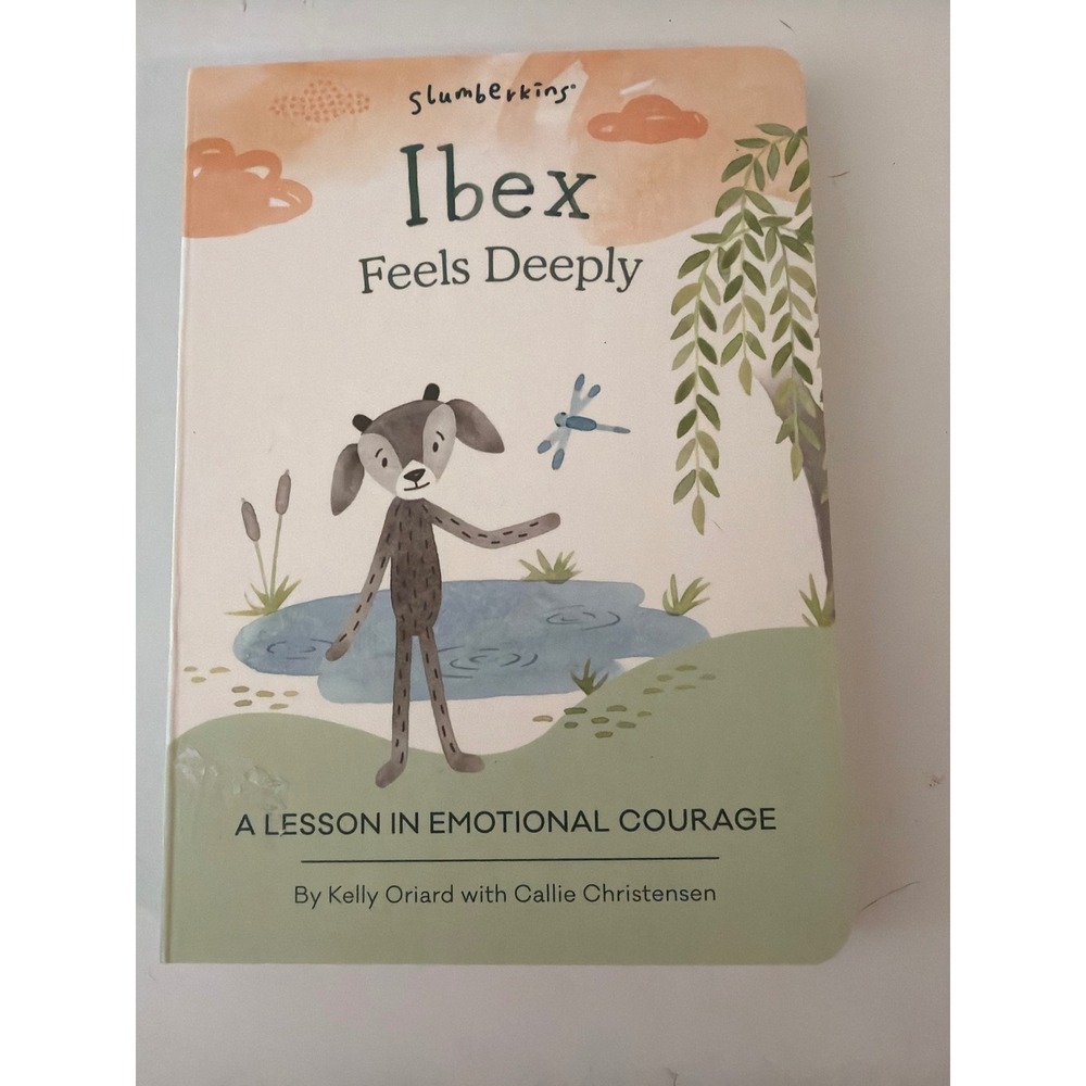Slumberkins Ibex Feels Deeply Board Book Kelly Oriard Emotional Courage SEL 2021